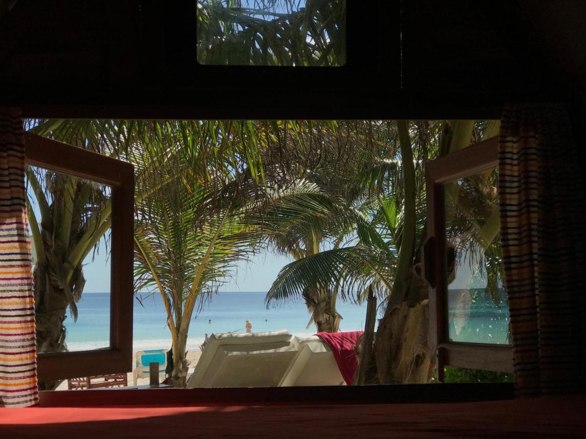 Chavez Eco Beach Camping And Cabanas Tulum Exterior foto