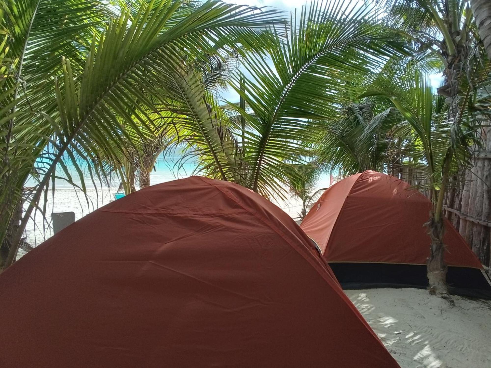 Chavez Eco Beach Camping And Cabanas Tulum Quarto foto